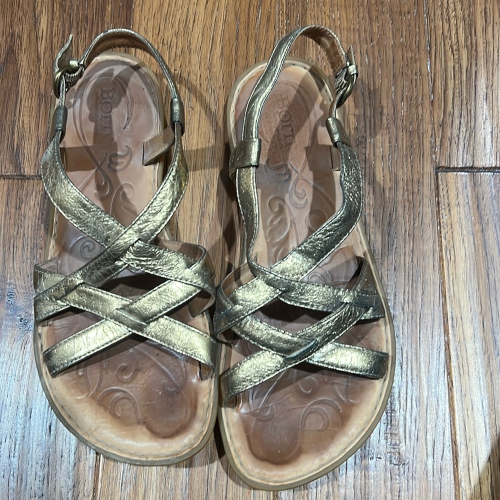 Born leather sandals